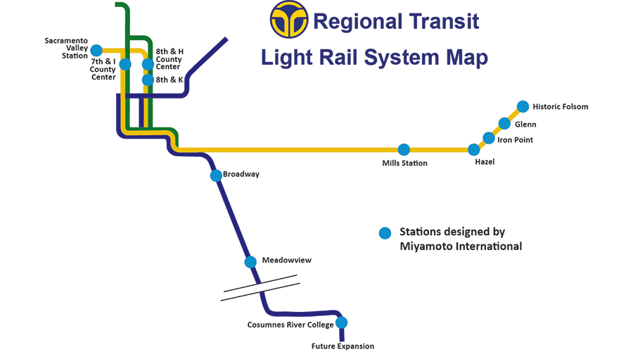 RT Light Rail Stations