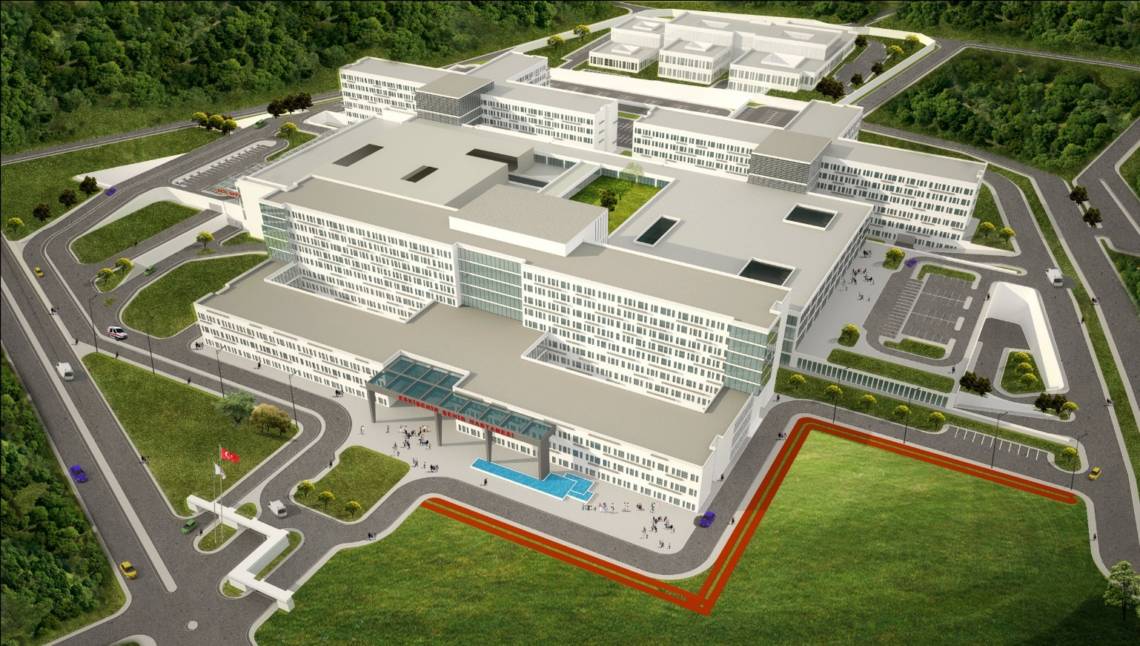 Seismic Isolated Eskişehir City Hospital