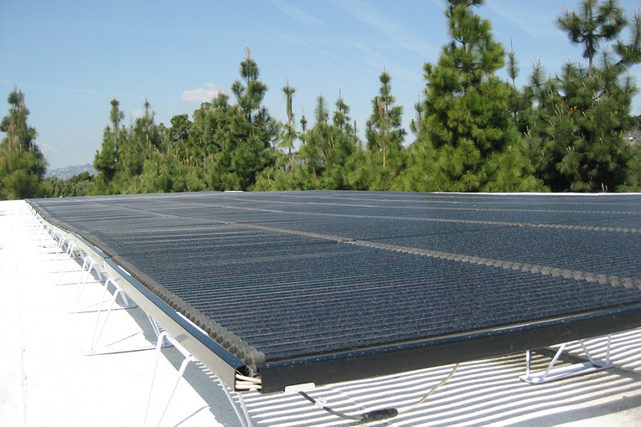 Solyndra Isolated Solar Array