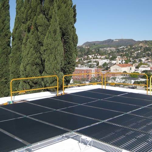 Solyndra Isolated Solar Array